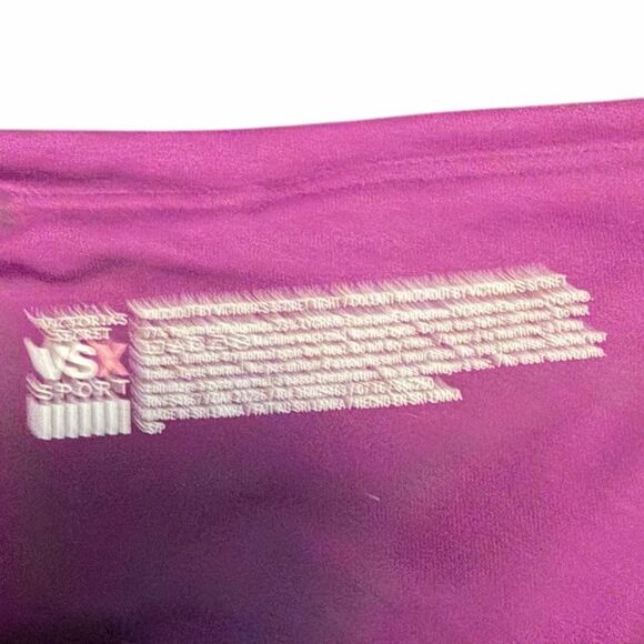 VICTORIA’S SECRET VICTORIA SPORT VSX Women’s Purple High Rise Legging Size Small - Picture 3 of 4